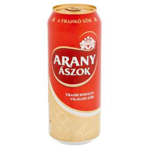Arany Ászok beer 0.5l 4.3% exp 05/25