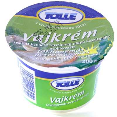 Vajkrém fokhagymás-petrezselymes 200g