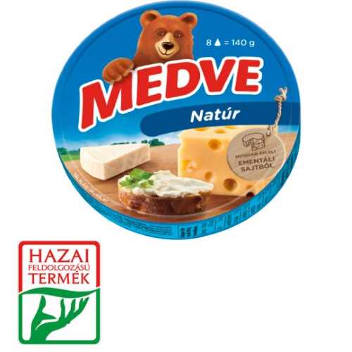 Medve sajt natur 140g