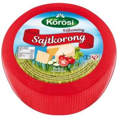 Sajtkorong 250g natúr félkemény