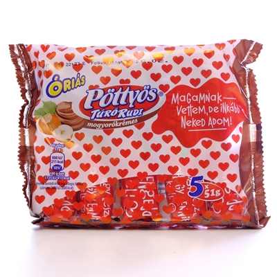 Pöttyös Túró Rudi 5 X 51g mogyoros