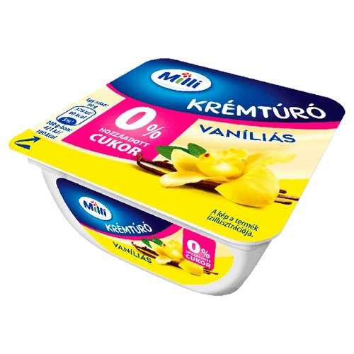 Krémtúró cukor mentes vanilias 90g