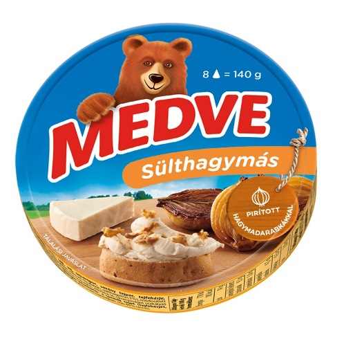 Medve sajt sülthagymás 140g