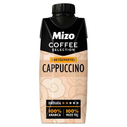 Cappuccino UHT laktózmentes, félzsíros kávés tej 330ml