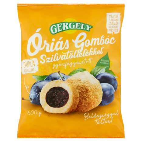Óriás gombóc szilvatöltelékkel 600g