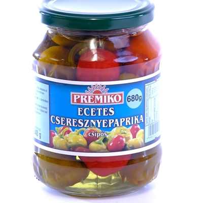 Cseresznyepaprika 680/320g