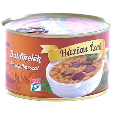 Babfozelék kolbasszal 400g