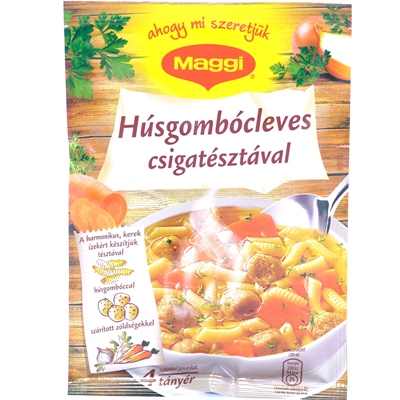 Gazdagleves Husgomboc + csiga 62g