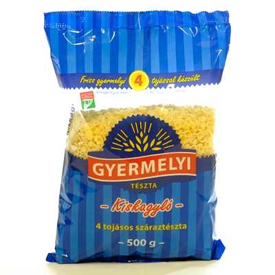 Kiskagyló tészta 4 tojásos 500g