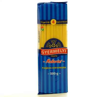 Makaróni tészta 4 tojásos 500g
