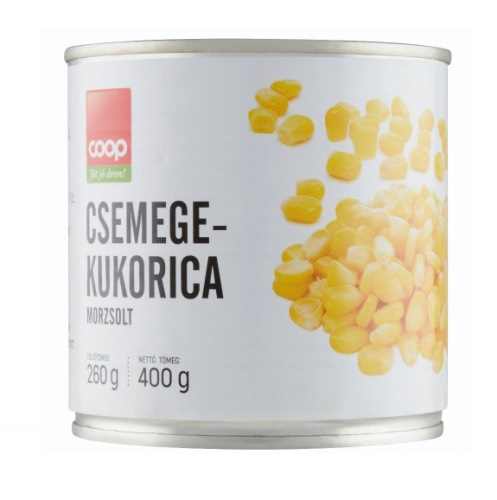 Csemegekukorica 400g/260g