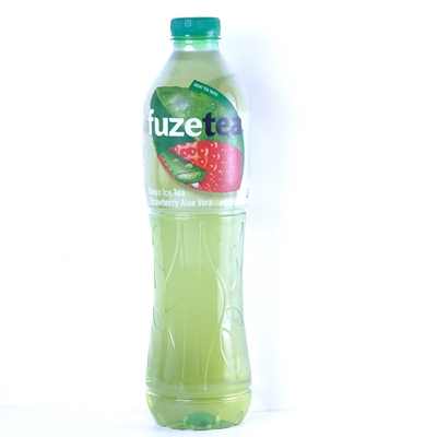 Green Tea Strawberry-aloe vera 1,5l