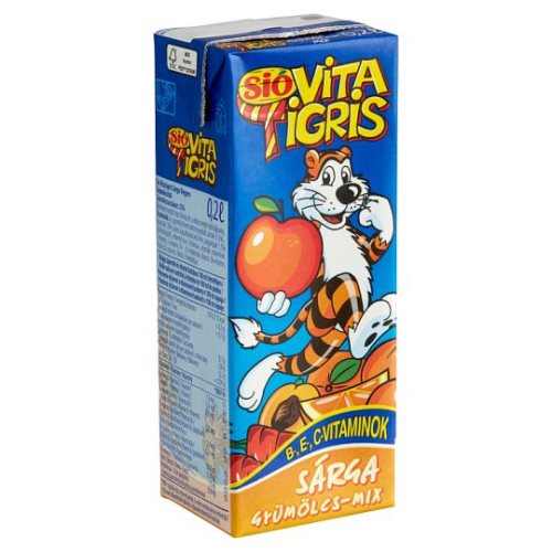 Vitatigris sárga gyümölcs-mix 0,2l