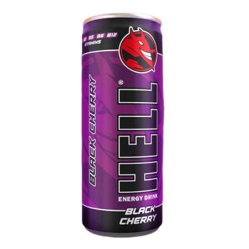 Hell Black Cherry Energy Drink 250ml