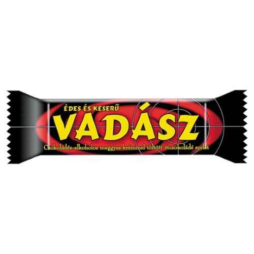 Édes és Keserő etcsokoládés-alkoholos meggyes 25g