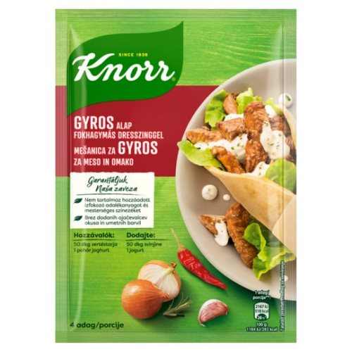 Gyros alap fokhagymás dresszinggel (30 g + 10 g) 40 g
