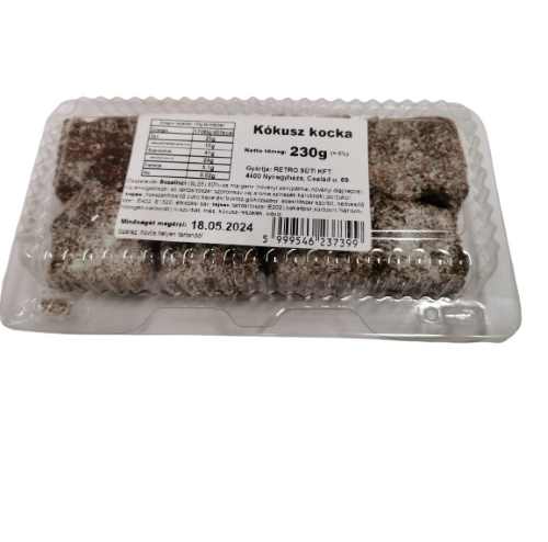Kokusz kocka 230g