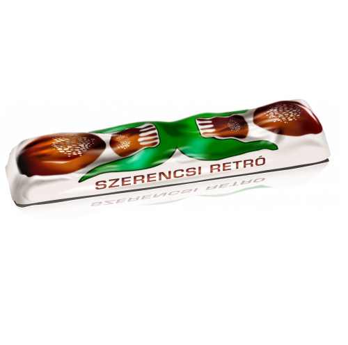 Retro Milk chocolate filled with hazelnut cream 38g - TELI DOBOZ