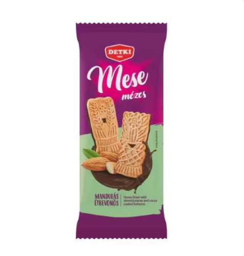 Mese-mézes mandulás ét félig mártva 180g