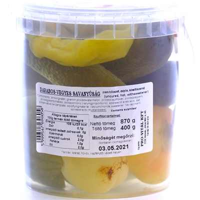 Darabos Vegyes savanyusag 400g