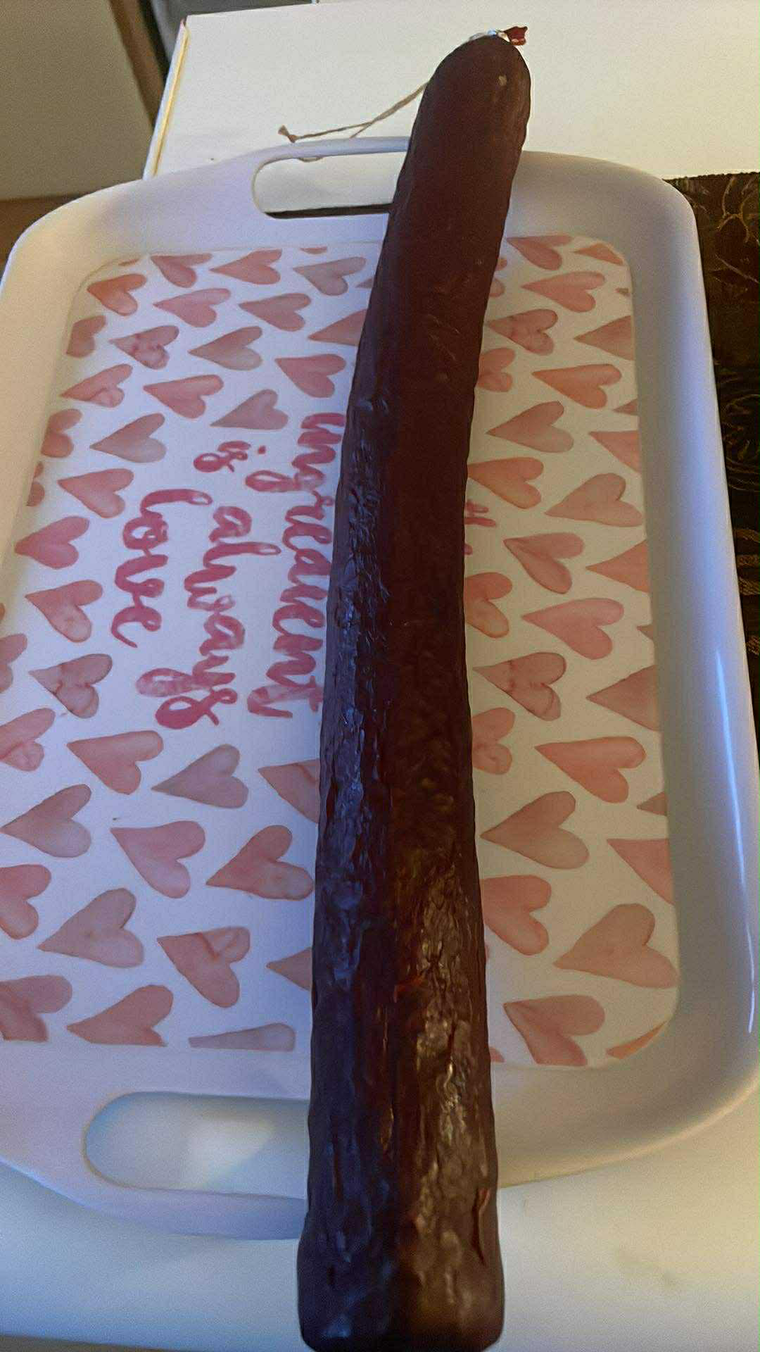 Házi készítésű füstölt szalámi - 1 szál