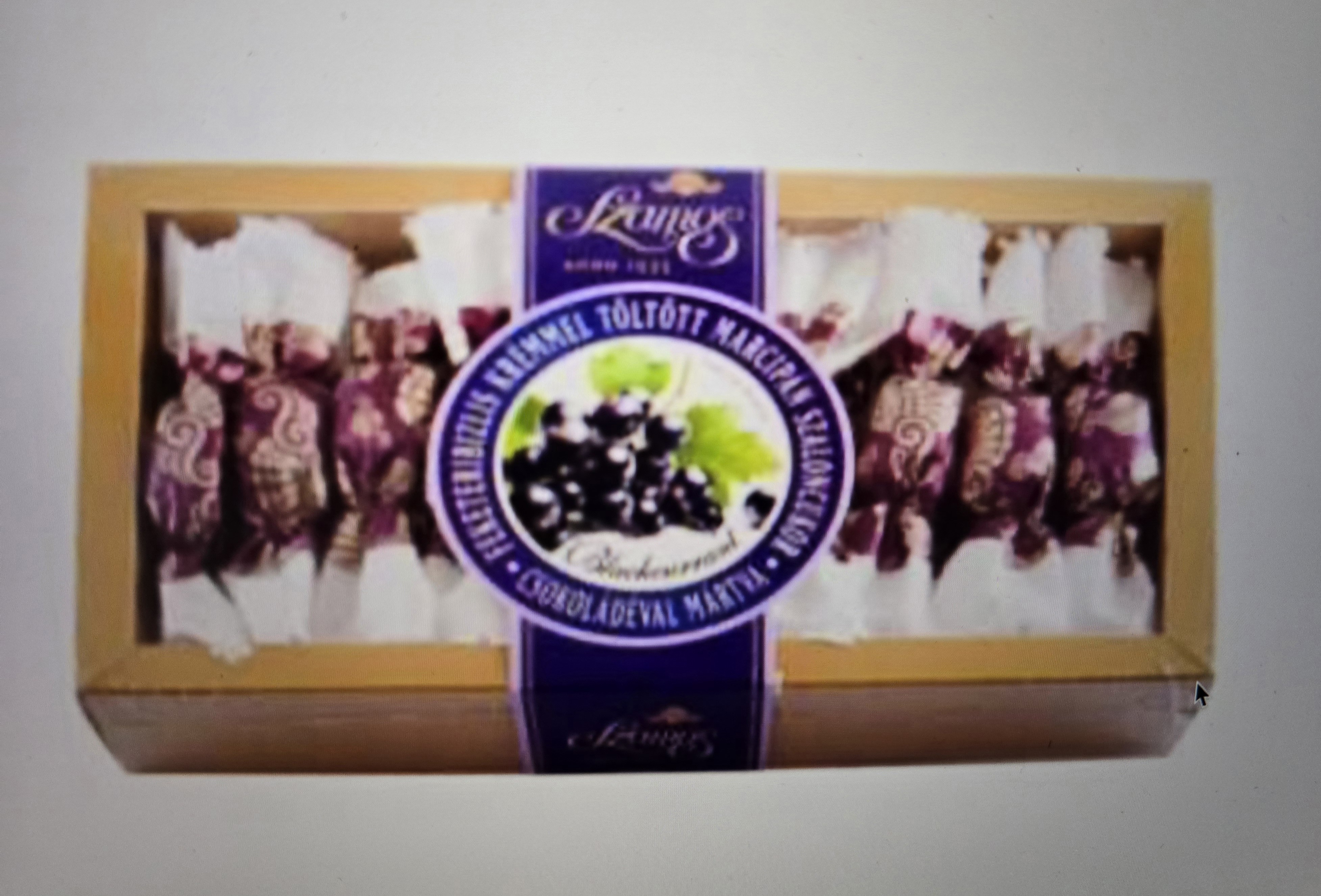 Szaloncukor marcipán feketeribizli 250g Szamos