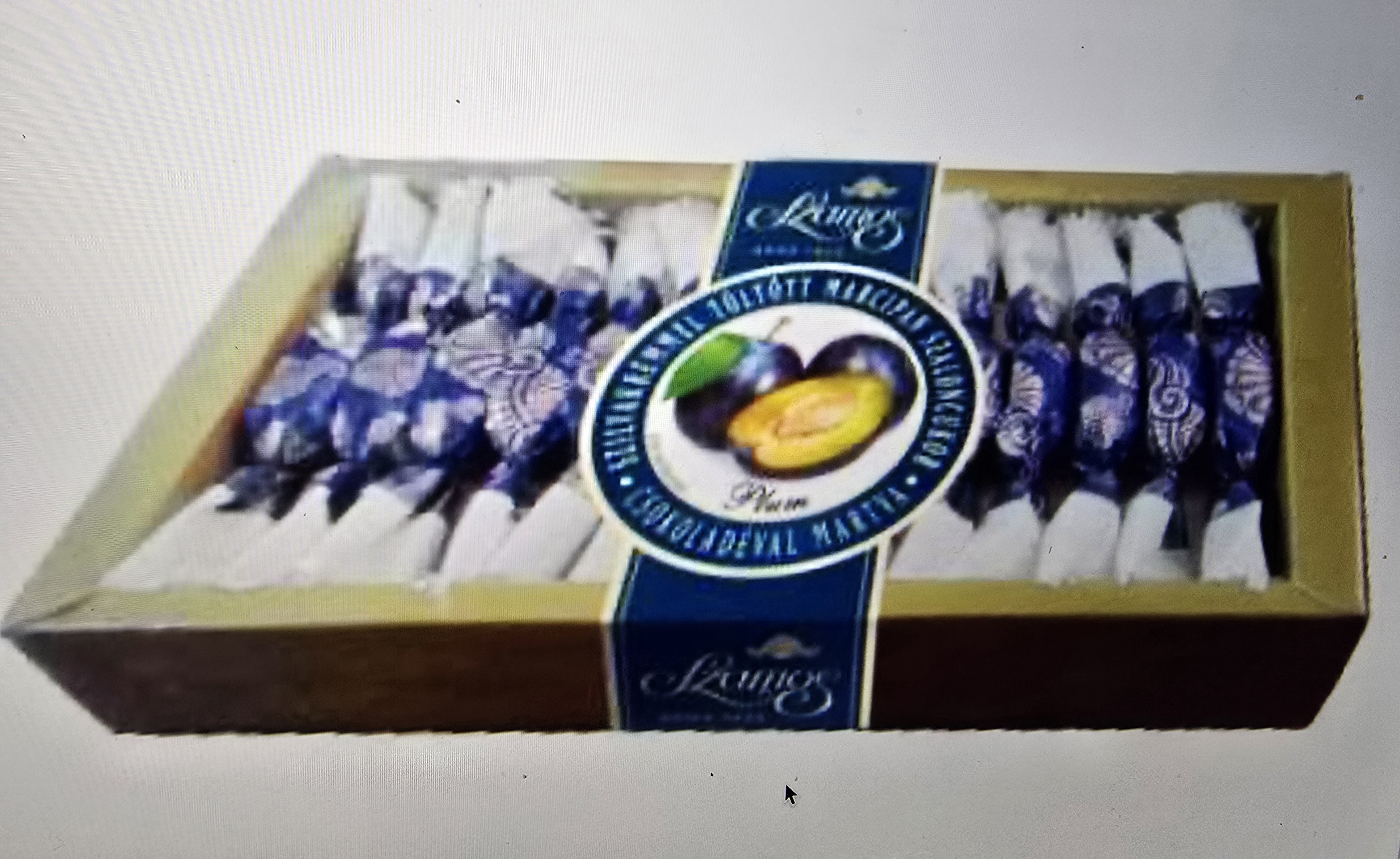 Szaloncukor marcipán szilvás 250g Szamos