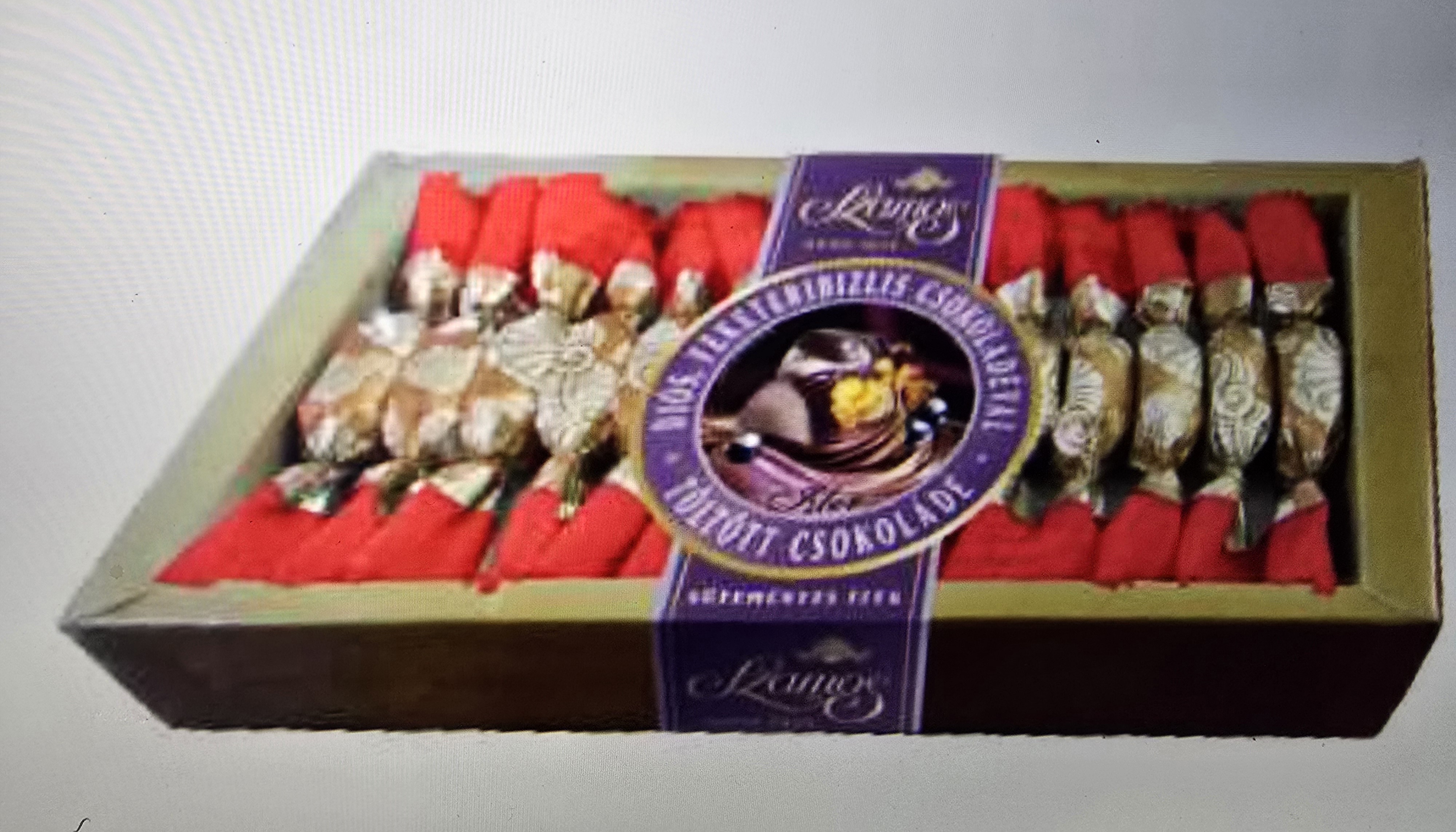 Szaloncukor marcipán csokis ISLER ízű 225g Szamos