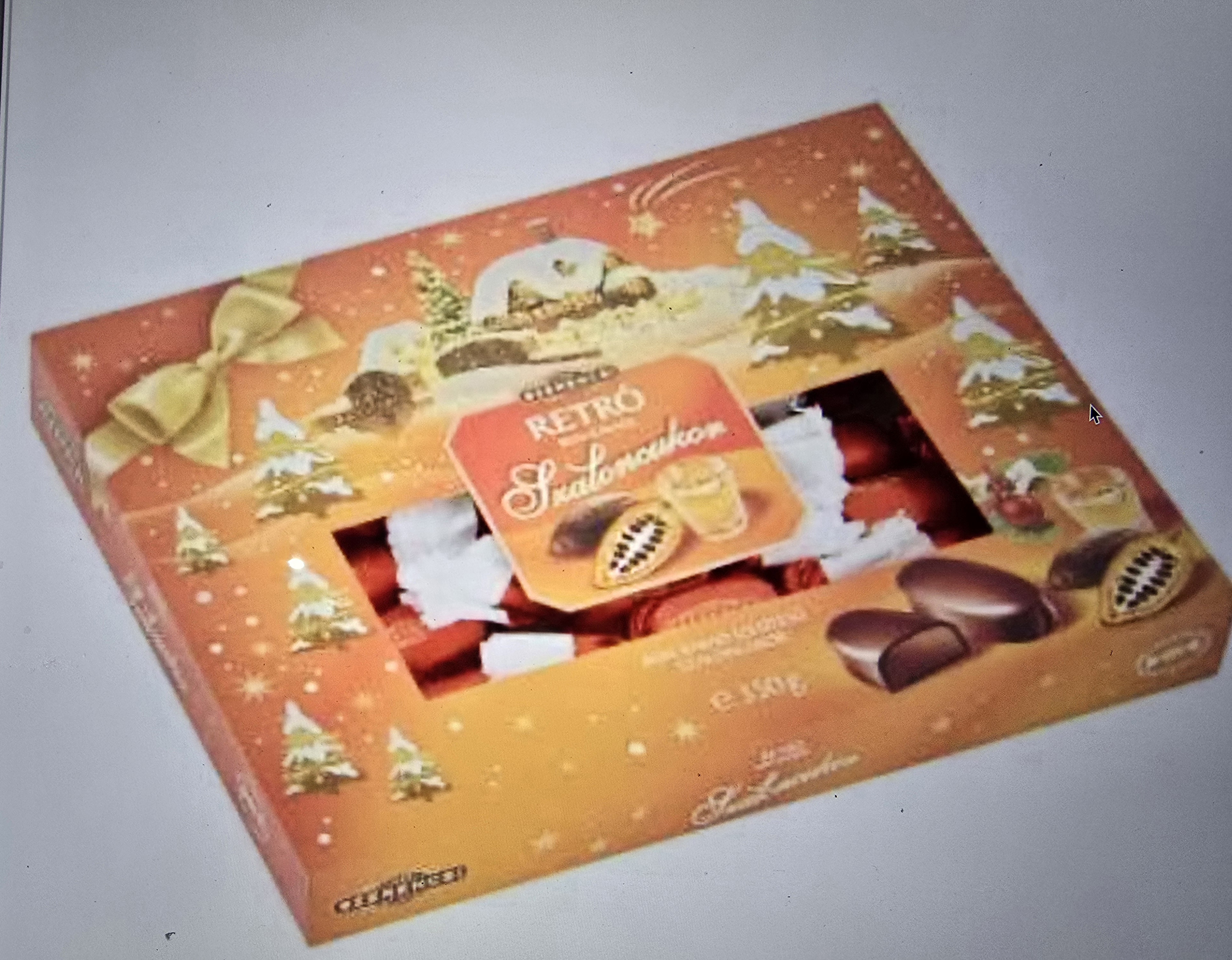 Szaloncukor RETRO rumos -kakaós 350g Szerencsi