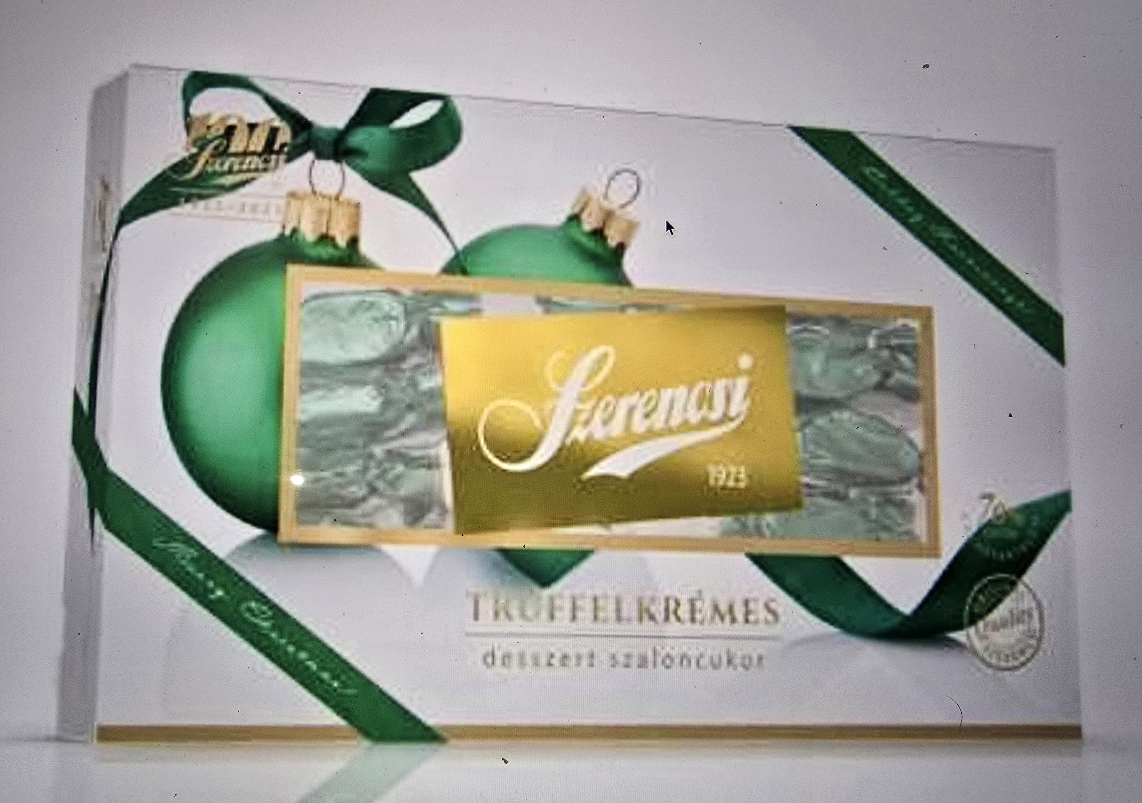 Szaloncukor PREMIUM trüffelkrémes meggyes 250g Szeren